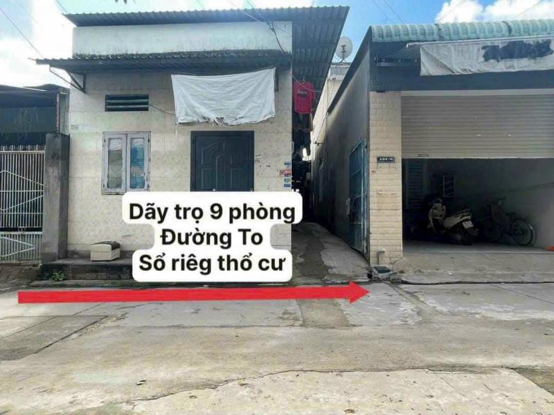 Bán  Đất Tặng dãy trọ 9 phòng tại Kp6 Phường Tân Biên , Có thu nhập đều đặn 90tr/ năm