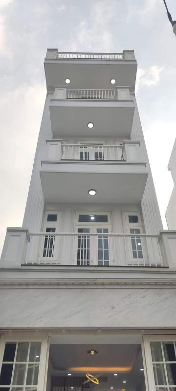 🏠MẶT TIỀN KINH DOANH - BÁC ÁI - TÂN THÀNH - TÂN PHÚ- NHÀ MỚI 5 TẦNG - DT:60 m² - ĐƯỜNG NHỰA 10 m².