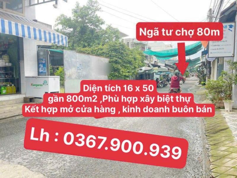 Lô Đất Biệt Thự Siêu Rộng ( gần 800m2 ) kp9 Phường Tân Biên G.ía Đầu tư (13,7tr/m2 )