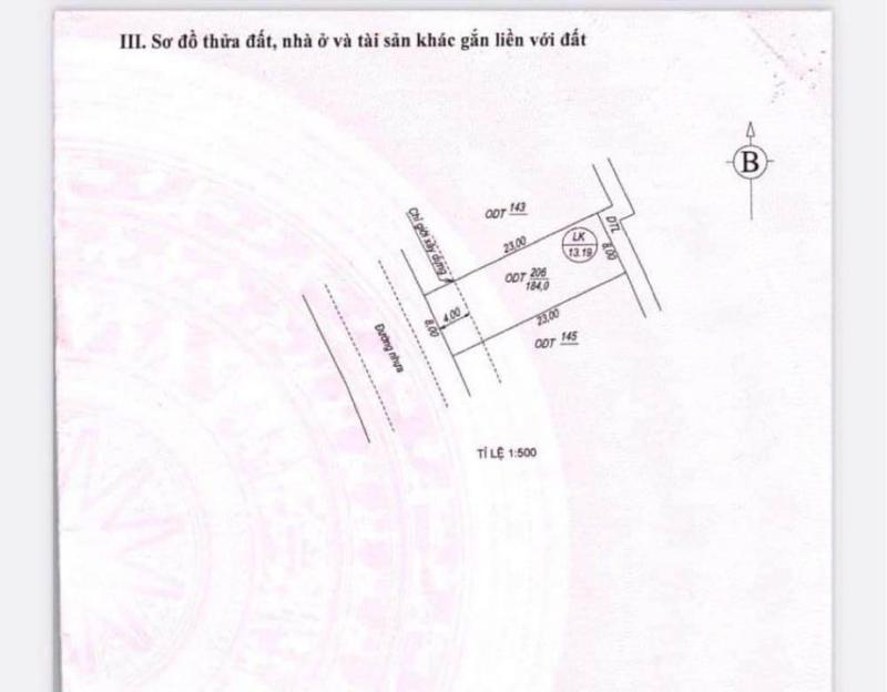 Dự án Phú Hải Riverside LK13-19 Chủ gửi bán, vị trí đối lưng đường Quang Trung.