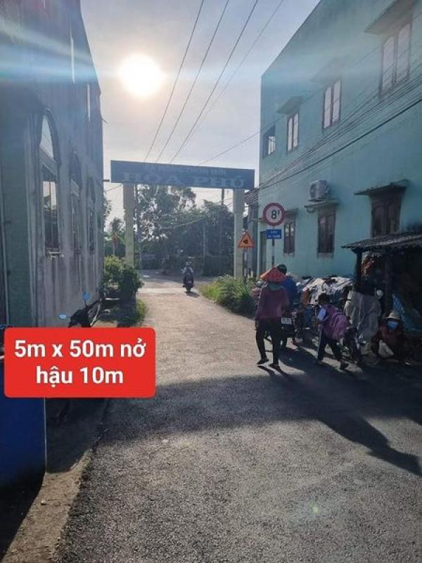 Mặt tiền nhựa An Thạnh, xã Hòa Phú, Châu Thành, Long An