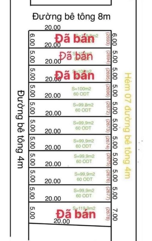 Chỉ còn vài lô ! đất Hưng Định, Tp Thuận An, gần nhà thờ Búng. Đường xe hơi 4m