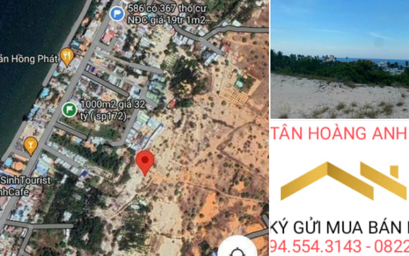 BÁN ĐẤT XÀO KHU PHỐ 2 PHƯỜNG HÀM TIẾN TP PHAN THIẾT