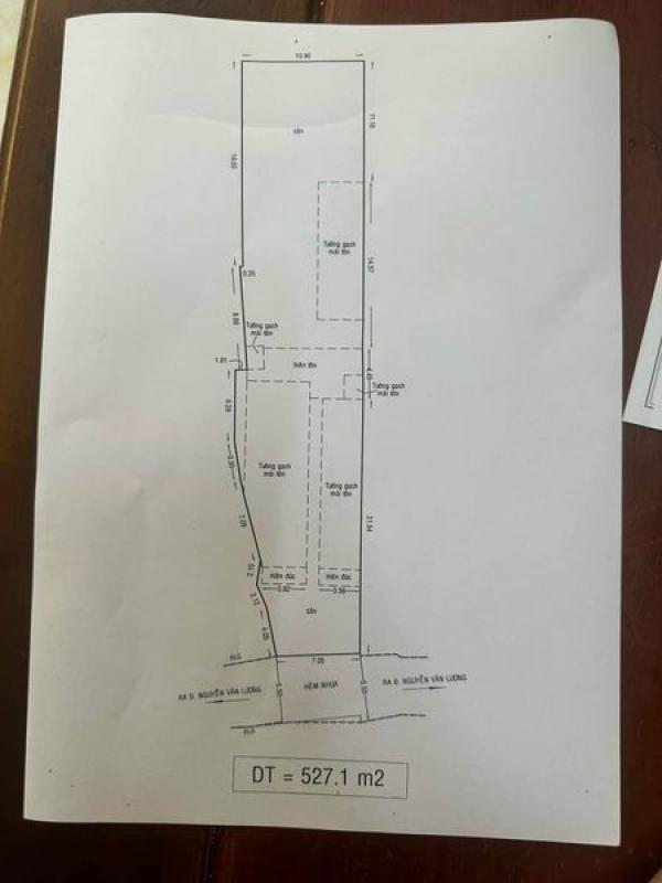 Bán lô đất khủng giá siêu rẻ ! Hẻm xe tải thông Nguyễn Văn Lượng phường 17 Gò Vấp