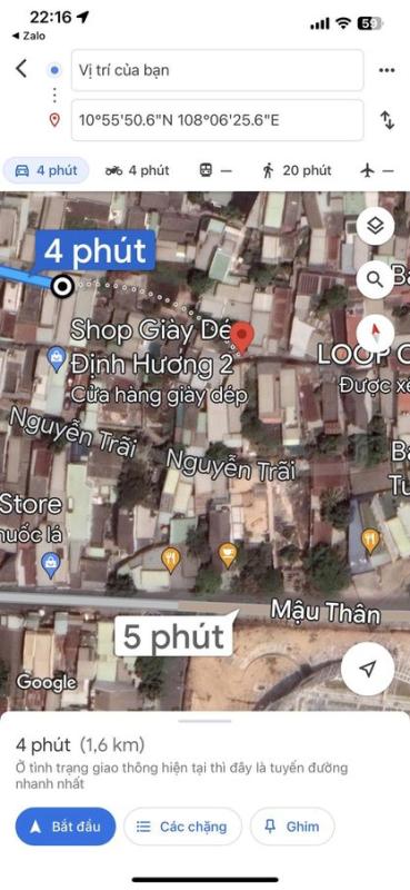 BÁN NHÀ LẦU MỚI -2 MẶT TIỀN HẺM MẬU THÂN - PHAN THIẾT - BÌNH THUẬN