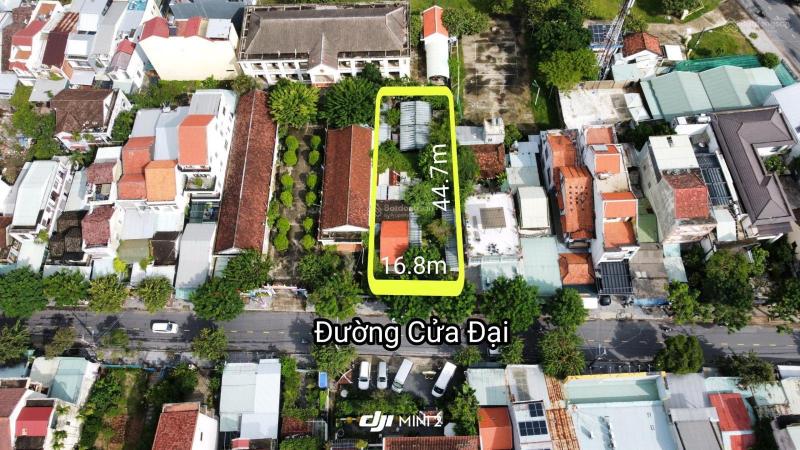 Bán đất đường Cửa Đại, 715m2 phù hợp xây dựng khách sạn, homestay. Vị trí đẹp thuận tiện cho khách