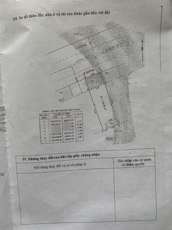 Nhà C4 mặt tiền đường số 5 Linh Xuân TP Thủ Đức 