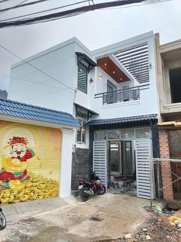 Nhà 1 lầu đẹp,thiết kế hiện đại trên khuôn viên đất 95,5m2.