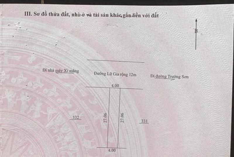  Bán gấp lô góc 2 mặt kiệt ô tô tránh đường Võ Nguyên Giáp ( tặng nhà cấp 4).