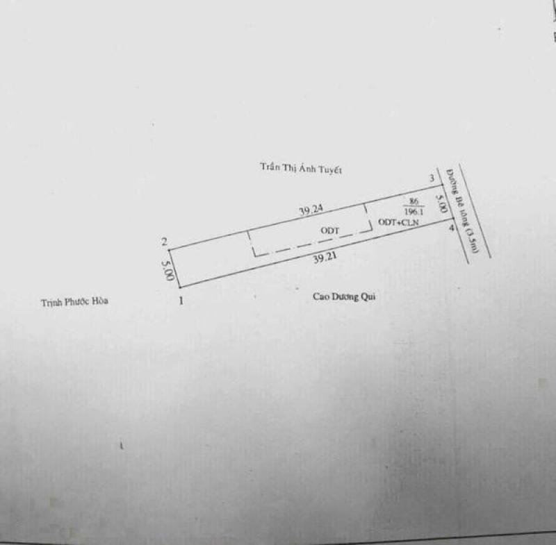 Bán đất P. Hiệp An, Thủ Dầu Một. Gần ngã 4 Sở Sao