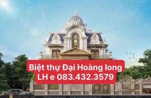 BÁN NHANH  BIỆT THỰ ĐẠI HOÀNG LONG 