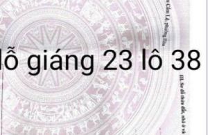 hàng nóng mới ra Lò lỗ giáng 23 hướng bắc 100m2 đường 5m5 sát góc kẹp cống với hoàng đình 