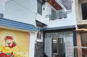 Nhà 1 lầu đẹp,thiết kế hiện đại trên khuôn viên đất 95,5m2.