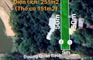 Nền đất ở 5x50m mặt tiền đường Quản Bạch, phường 6, thành phố Cao Lãnh, Đồng Tháp