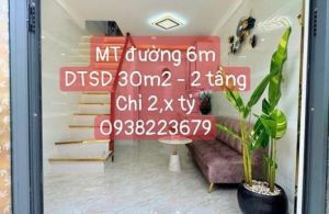 SIÊU PHẨM MT ĐƯỜNG 6M DTSD 30M2 NGAY CV LƯƠNG THẾ VINH