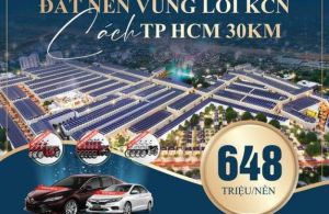 ‼️ Đất nền vùng lõi KCN, liền kề TP.HCM giá chỉ 