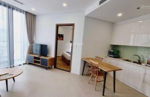 Cho thuê căn 1 phòng ngủ, DT 45m2, full nội thất Scenia Bay Nha Trang, giá 9tr/tháng