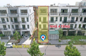 Bán Nhà Thô 1 Trệt 3 Lầu Đường Số 14 KDC Hồng Loan 5C View Cầu Trần Hoàng Na.