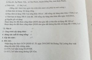 BÁN ĐẤT ĐỒNG XOÀI BÌNH PHƯỚC