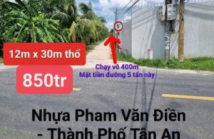 NGỘP MUỐN TẮT THỞ. CẦN BÁN GẤP 339.3 m2 THỔ.x Ấp 1, Hòa Phú, Châu Thành, Long An