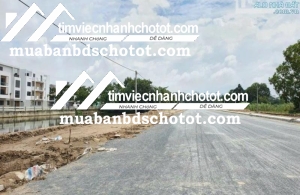 Mặt tiền D10 đoạn khu dân cư đông sau lưng TNR và siêu thị Go